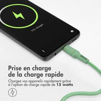 imoshion Braided USB-C vers câble USB - 2 mètre - Vert