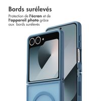 imoshion Coque Color Guard avec MagSafe Samsung Galaxy Z Flip 7 - Bleu clair