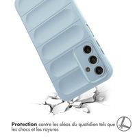 imoshion Coque arrière EasyGrip Samsung Galaxy A15 (5G/4G) - Bleu clair