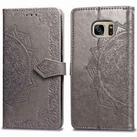 imoshion Etui de télephone Mandala Samsung Galaxy S7 - Gris