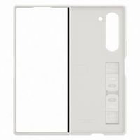 Samsung Original Coque en silicone avec support et dragonne Galaxy Z Fold 6 - Blanc