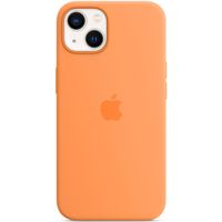 Apple Coque en silicone MagSafe Apple iPhone 13 Mini - Marigold