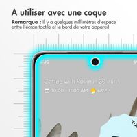 Accezz Protection d'écran en verre trempé Google Pixel 8