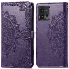 imoshion Etui de téléphone portefeuille Mandala Motorola Moto G72 - Violet