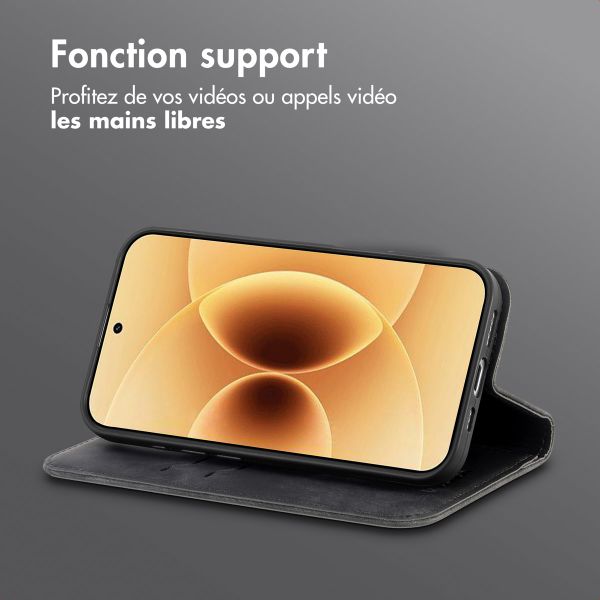 imoshion Étui de téléphone portefeuille Slim Xiaomi 17 - Noir