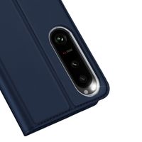 Dux Ducis Étui de téléphone Slim Sony Xperia 1 V - Bleu foncé