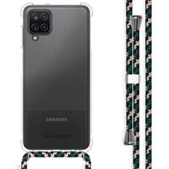 imoshion Coque avec dragonne Samsung Galaxy A12 - Green Multi Color