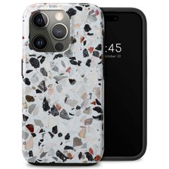 Selencia Coque arrière Vivid Apple iPhone 15 Pro - Chic Terazzo