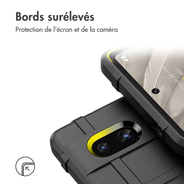 imoshion Coque Arrière Rugged Shield Google Pixel 7a - Noir