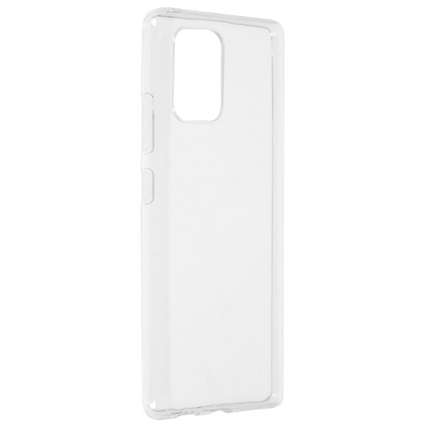 Coque silicone Samsung Galaxy S10 Lite - Transparent