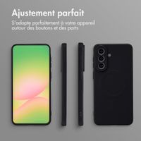 imoshion Coque Couleur avec MagSafe Samsung Galaxy A57 (5G) - Noir