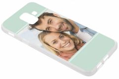 Concevez votre propre coque en gel Samsung Galaxy A6 (2018) - Transparent