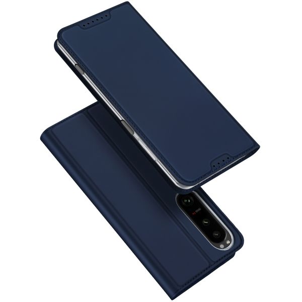 Dux Ducis Étui de téléphone Slim Sony Xperia 1 V - Bleu foncé