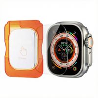 Accezz Protecteur d'écran en verre trempé avec applicateur Apple Watch Ultra 1 / 2 / 3 - 49 mm
