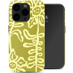 Selencia Coque arrière Vivid Apple iPhone 15 Pro - Chalky Bloom