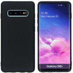imoshion Coque Couleur Samsung Galaxy S10 Plus - Noir