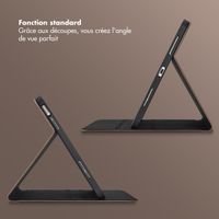 Selencia Coque tablette Riva Apple iPad 11 (2025) 11 pouces A16 / iPad 10 (2022) 10.9 pouces - Beige