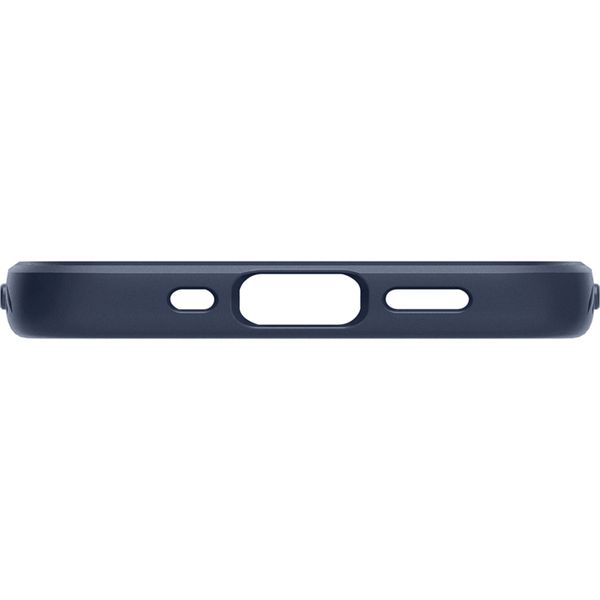 Spigen Coque Liquid Air iPhone 12 Mini - Bleu foncé