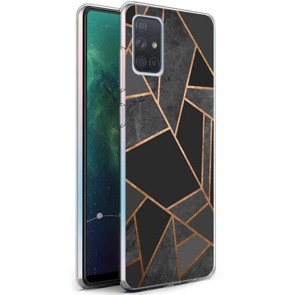 imoshion Coque Design Samsung Galaxy A71 - Black Graphic