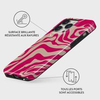 Burga Coque arrière Tough iPhone 15 Pro - Siren