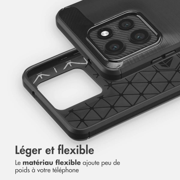 imoshion Coque Brushed Motorola Thinkphone 25 / Motorola Edge 50 Neo / Edge 60 Neo - Noir