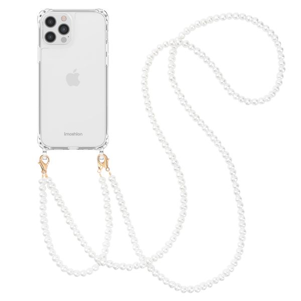 imoshion Coque avec cordons de téléphone Apple iPhone 12 Pro Max - Perles