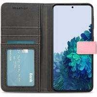 imoshion Étui de télephone portefeuille de luxe Samsung Galaxy S21 - Rose