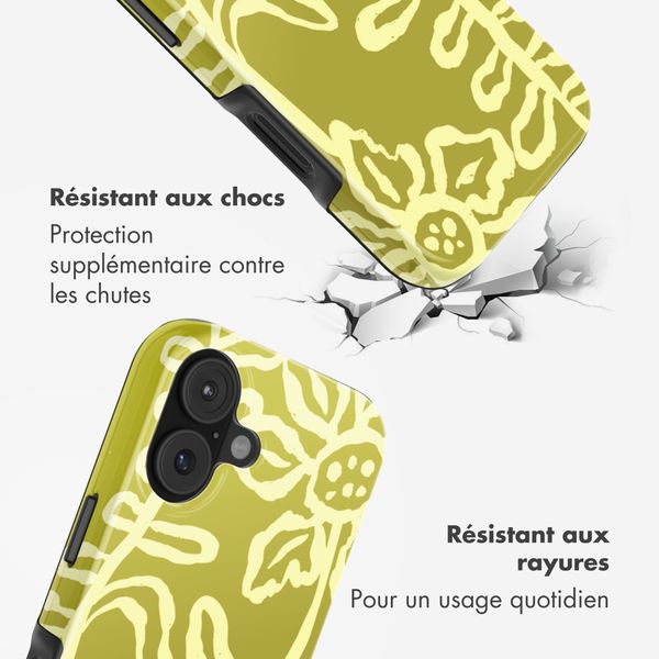 Selencia Coque arrière Vivid Apple iPhone 17 - Chalky Bloom