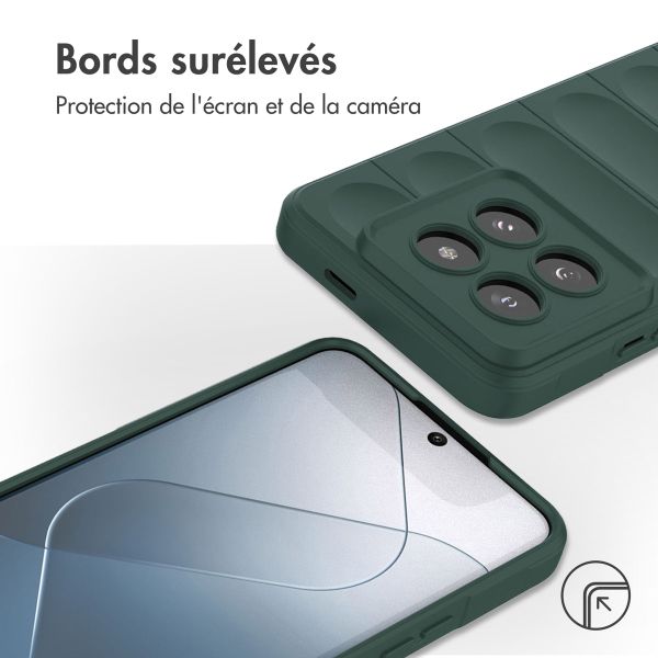 imoshion EasyGrip Backcover Xiaomi 14 Pro - Vert foncé