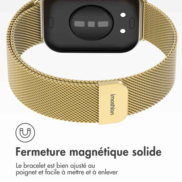 imoshion Bracelet magnétique milanais Huawei Watch Fit 3 - Doré