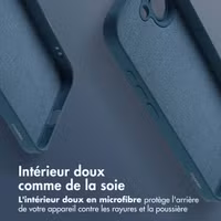 imoshion Coque Couleur avec MagSafe Apple iPhone 17 - Bleu foncé