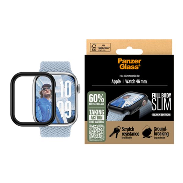 PanzerGlass Coque Full Body Apple Watch Series 10 / 11 - 46 mm - Black