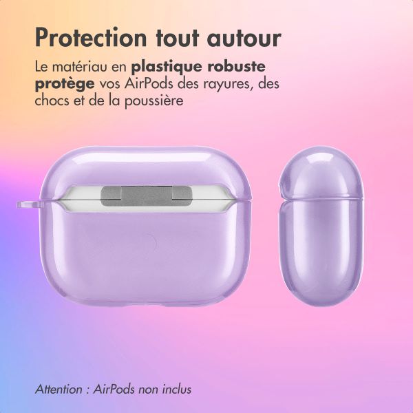 imoshion Coque Néon Apple AirPods Pro - Pourpre
