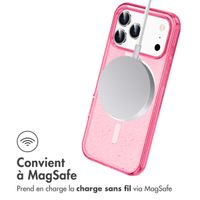 imoshion Coque Pailletée avec MagSafe Apple iPhone 17 Pro - Rose