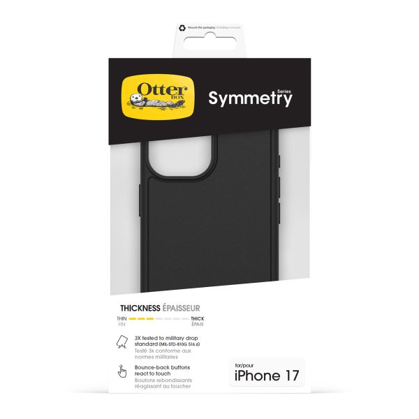 OtterBox Coque Symmetry MagSafe Apple iPhone 17 - Black