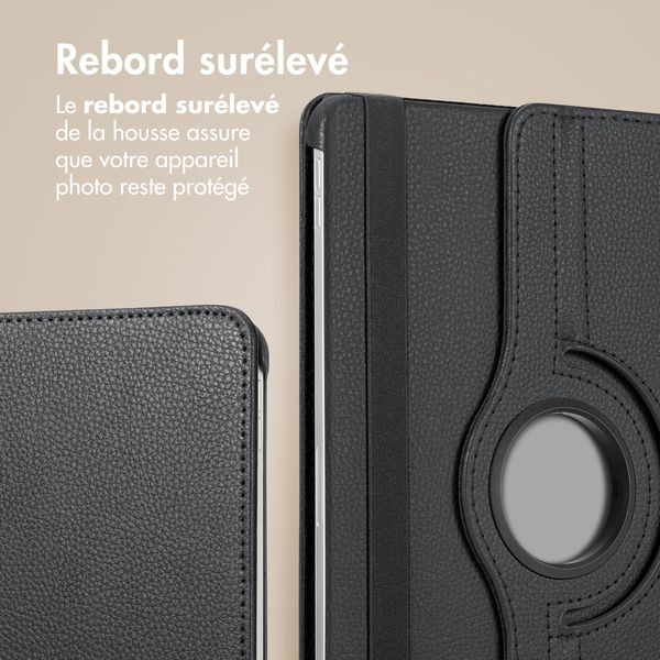 imoshion Coque tablette rotatif à 360° Lenovo Tab (2025) - Noir