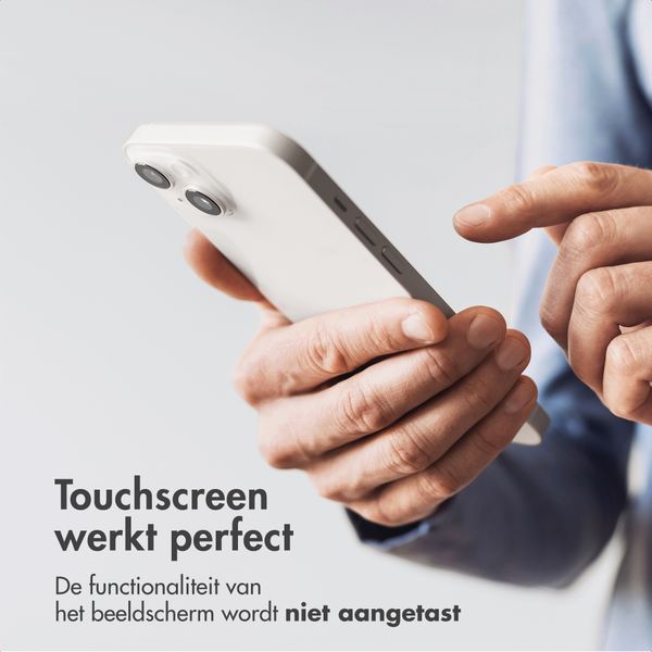 Accezz Protection d'écran en verre trempé avec filtre de confidentialité + Applicateur Apple iPhone 17 Pro Max