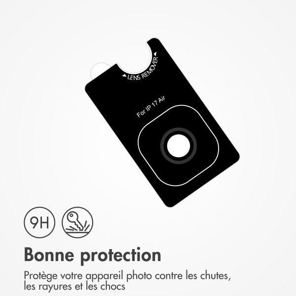 imoshion Protection d'objectif d'appareil photo (pack de 2) Apple iPhone Air - Noir