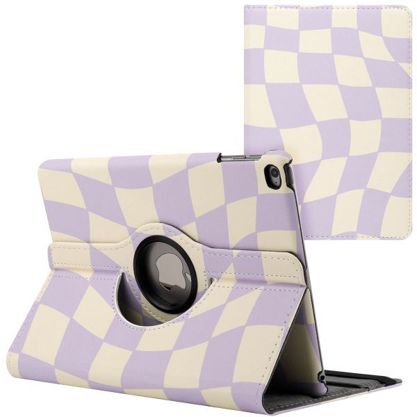 imoshion Coque tablette Design rotatif à 360° Apple iPad 6 (2018) 9.7 pouces / iPad 5 (2017) 9.7 pouces - Dancing Cubes