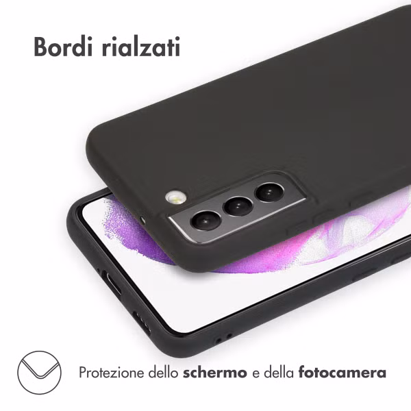imoshion Coque Couleur Samsung Galaxy S22 - Noir