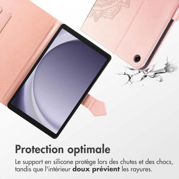 imoshion Coque tablette Samsung Galaxy Tab A9 Plus - Rose Gold