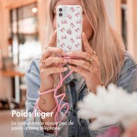 imoshion Coque Design avec cordon Apple iPhone 15 - Crab Watercolor