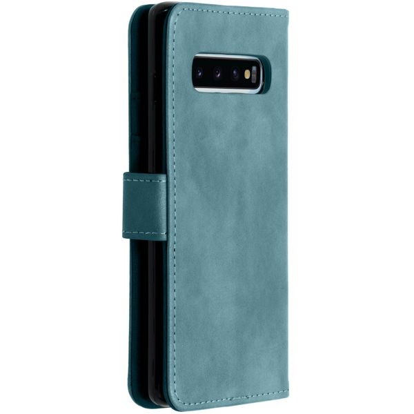 imoshion Étui de téléphone portefeuille Luxe Galaxy S10 - Bleu clair