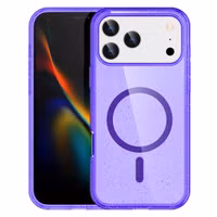 imoshion Coque Pailletée avec MagSafe Apple iPhone 17 Pro - Violet