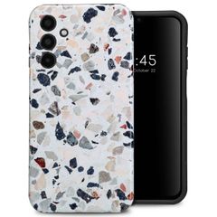 Selencia Coque arrière Vivid Tough Samsung Galaxy A15 (5G/4G) - Chic Terazzo