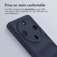 imoshion Coque arrière EasyGrip Honor Magic 6 Lite - Bleu foncé