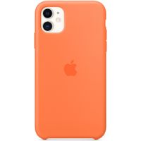 Apple Coque en silicone Apple iPhone 11 - Vitamin C
