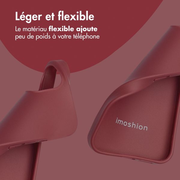 imoshion Coque Couleur Apple iPhone 13 - Wine Red