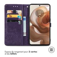 imoshion Etui de télephone Mandala Motorola Edge 50 Ultra - Violet