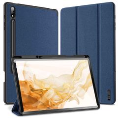 Dux Ducis Coque tablette Domo Samsung Galaxy Tab S8 Plus / S7 Plus - Bleu